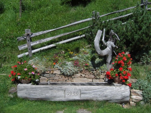 Der Brunnen am Haus