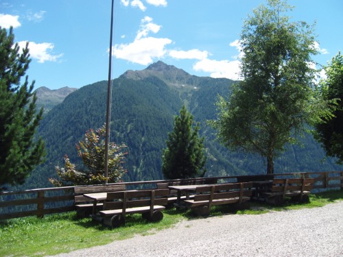 Tische mit Ausblick